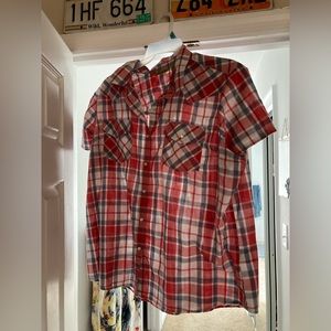 Wrangler 3X Button-Up Shirt